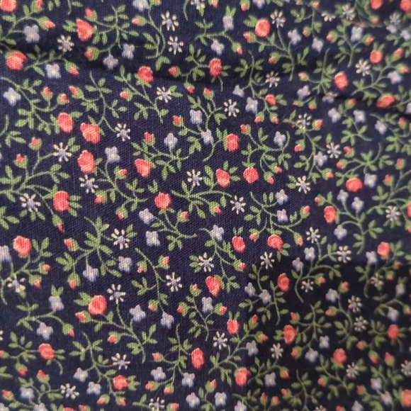 Jessica's Gunnies Prairie Vintage Midi Skirt Floral Pockets Lace Corset Y2K - Picture 3 of 13